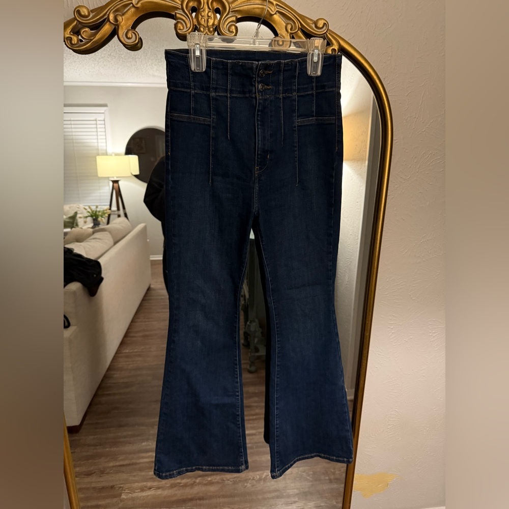 We the Free Women's Dark Blue Jeans